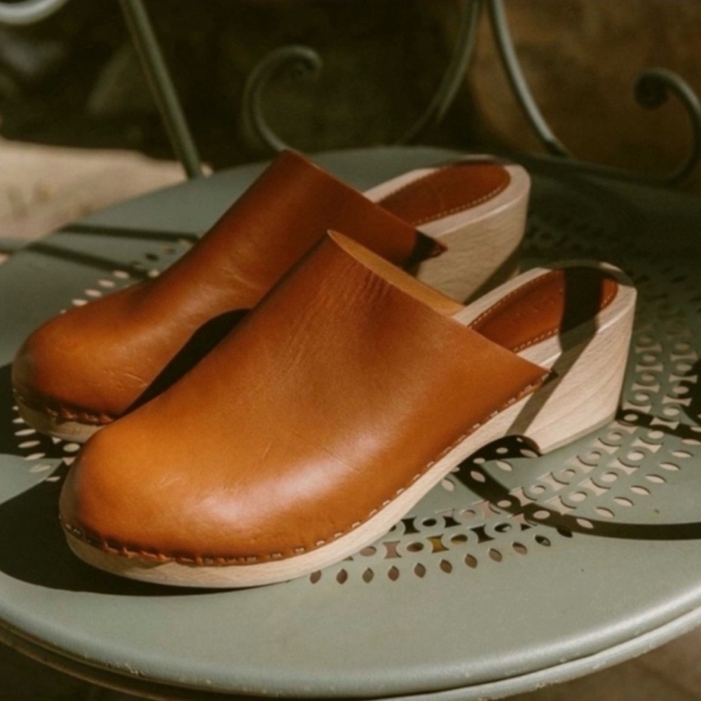 Doen Anouk Clogs in Cognac - Picture 2 of 12